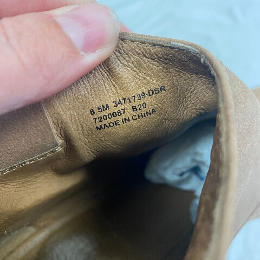 Frye Women's Reina Sand Leather Western Ankle Zip Bootie 3479258 Size 8.5 - Picture 10 of 10